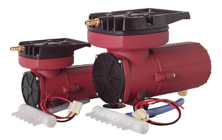 SECTION AERATION Products / Products 12V / Products Pumps 55 12V AIR PUMPS Each pump comes with 12 pigtails, 6 of 1 4 I.D.