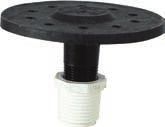 Normal airflow range is 0 5 cfm. Resistance is about 10" H 2 O when clean. FlexAir disc diffusers in stock have EPDM membranes installed and weigh 2 lbs. Made in USA. MODEL EACH 10+ ED327 $24.73 $22.
