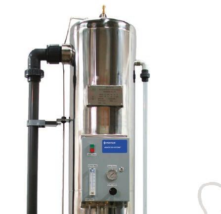 AERATION Gas Injection System 75 POINT FOUR PRESSURIZED COLUMN (PPC) High-performance gas injection system flexible with low operating costs The Pentair Aquatic Eco-Systems Point Four Pressurized