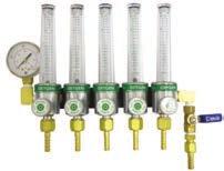 MFR5 MFR4200 OXYGEN FLOW METER MANIFOLDS These flow meter manifold assemblies are constructed from stainless steel and are easily mounted to hauling tanks or trucks and can be connected to form