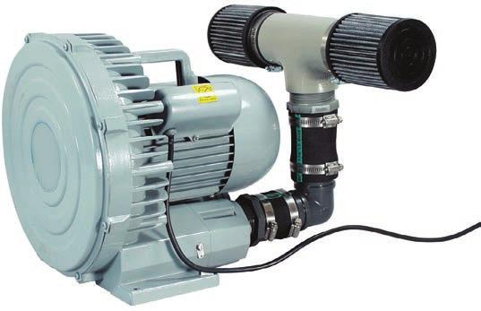 The specially designed motor is low in power consumption and excellent in performance. Blowers are 115V/60 Hz and include a 6' power cord. One-year warranty.