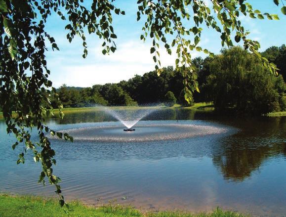108 SECTION AERATION Products Fountains/ Products / Products FLOATING FOUNTAINS FW SW These Kasco fountains are built for larger ponds and