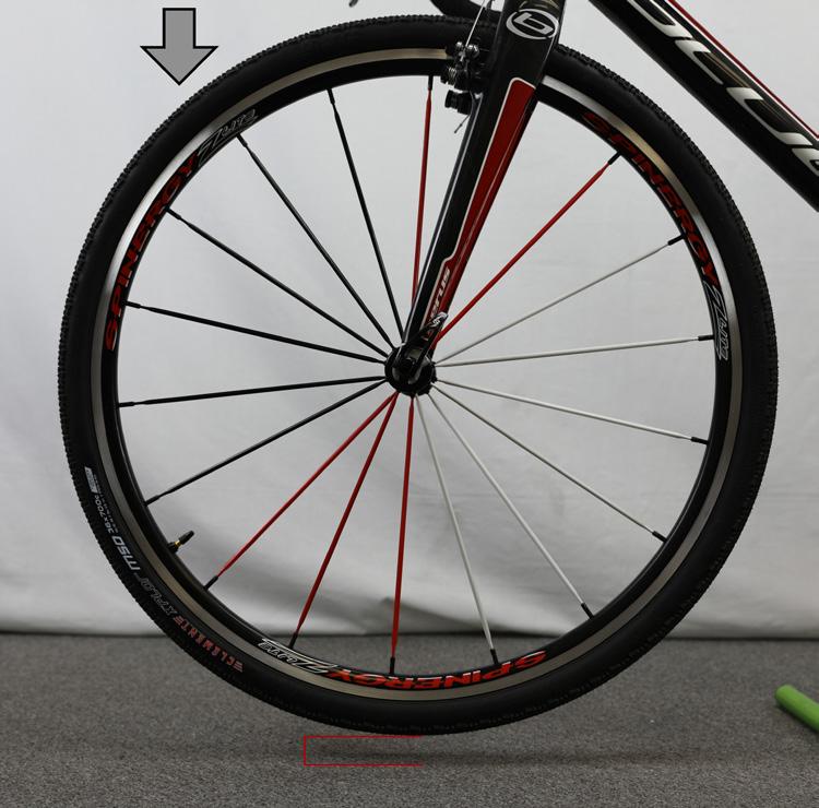 III. Inspection of proper installation: Quick release skewer Before each ride, test the attachment of your wheels.