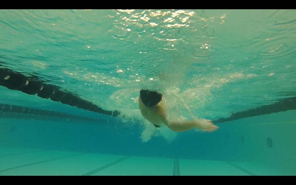 High Elbow Pull on Backstroke -Goal to be to get the elbow in line with the hand on the pull