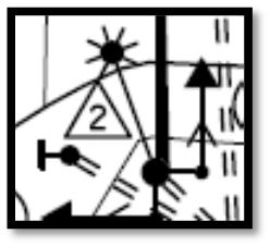 CHAPTER 6. PLAN DEVELOPMENT 6.2.5.9 Luminaire Labeling Number in a triangle the luminaries clockwise with respect to the controller cabinet with Number 1 being the first luminaire on a signal base.
