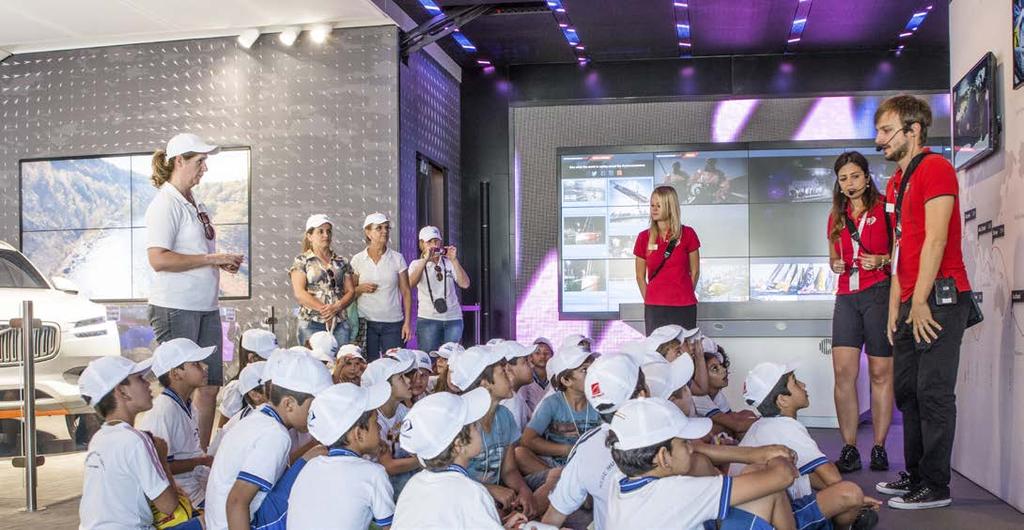 EDUCATION PROGRAMME FAMILY ACTIVITIES As part of the activities surrounding Cardiff Volvo Ocean Race 2018 plans will include a major educational programme on the health of the oceans to help ensure a