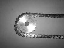 Drive System (Roller Chain and Sprockets) Troubleshooting Guide 1. General Chain is riding up on the sprocket. The roller chain and sprocket do not match. (eg.
