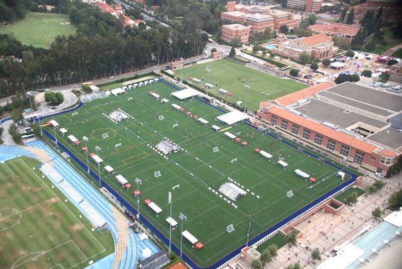 LA2015: SPORTS & VENUES On top: the busy Intramural Field at