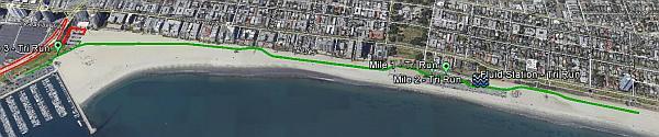 LA2015: SPORTS & VENUES 2015 Special Olympics World Games Triathlon: Run course, along Alamitos Beach in Long Beach, California The triathlon was open to non-special Olympics competitors as part of