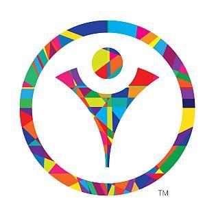 At the center of the logo is the Celebratory Figure, representing the courage, determination and joy of Special Olympics Athletes.