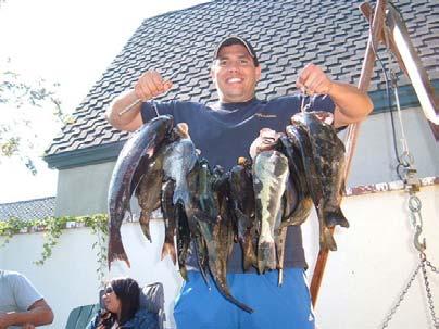 The year in review, 2006 2006 was a banner year for the Fathomiers, with several lows along the way. The year started with John Hanson pulling in a 40lb. halibut.