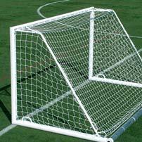 Integral Weighted Goal Posts Harrod UK s uniquely designed Integral Weight Portagoal has been developed and independently tested to meet BS EN standards for weighted goals.