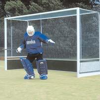 16 Hockey Goal Guidelines & Standards BS EN 750 Steel cup hooks are not to be used, nor have they been fitted to Harrod UK goals since 1990. We can offer various solutions for fixing nets to goals.