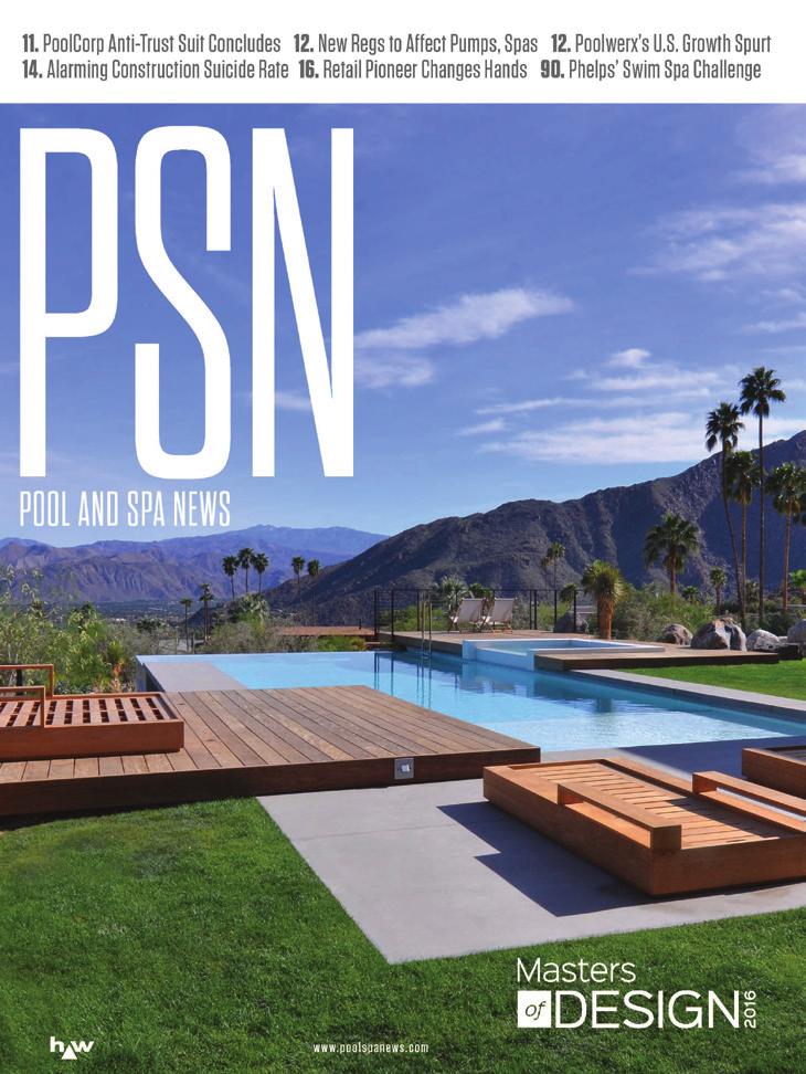 PUBLISHER S AUDIENCE STATEMENT December 2016 Mission Statement POOL AND SPA NEWS serves the interests of residential builders, retailers and service techs who build, sell, service, and support the