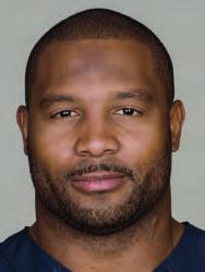 55 LANCE BRIGGS Ht: 6-1 Wt: 244 Age: 33 College: Arizona Bears Season: 12 NFL Season: 12 Acquired: 3rd round of the 2003 draft LINEBACKER BRIGGS PRO CAREER: Seven-time Pro Bowler (2005-11) has