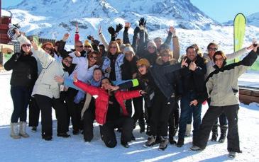 Each year we welcome 20 motivated youngsters with just one dream: to become a ski instructor.