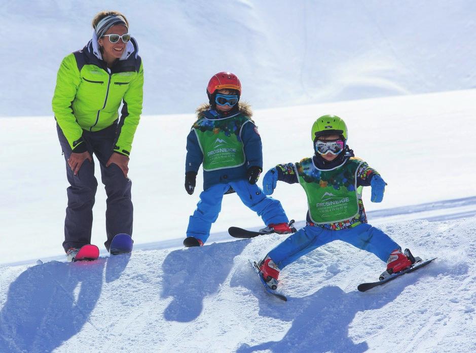 CHILDREN GROUP LESSONS Baby SKI First introduction to skiing with a not to be forgotten fun factor in