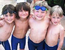 Aquatics Programs Group Swim Lessons (April through August) The Houstonian offers group swimming lessons for children ages 1 to 7.