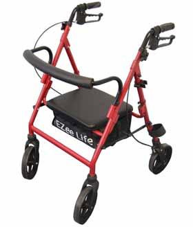 Rollators CH3031 The EZee Life CH3031 rollator is an economically priced aluminum folding walker that is primarily designed for indoor use and moderate outdoor use.
