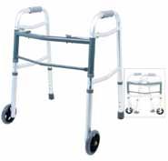 Standard Walkers CH1089 Junior PVC Handles The EZee Life CH1089 folding walker is the junior version of the CH1088 model.