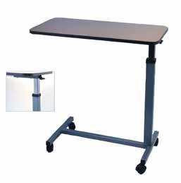 Patient Room Products CH2001 Over-Bed Table The EZee Life CH2001 overbed table is an adjustable height table that will allow users to easily do activities that would otherwise be difficult to do