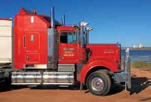 I put in a bid with SA Water, which I won... I m still doing the work today. I raced around to purchase two tankers and a cab-over Kenworth. We have been Kenworth ever since.