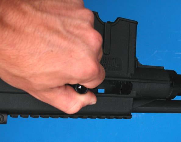Do not attempt to load your magazine with more than the specified number of rounds. Doing so can damage the magazine and can cause a feeding malfunction.