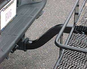 system that not only locks the product to the vehicle but also removes the wobble for a more