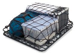 Rear Deck Cargo Carrier BVG Cargo Net Cargo basket can carry up to 500lbs of gear Fits on a