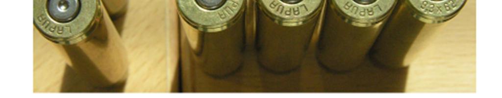 This is actually the only possible way to home check the safety of the cartridges. Below common overpressure marks on the cases.