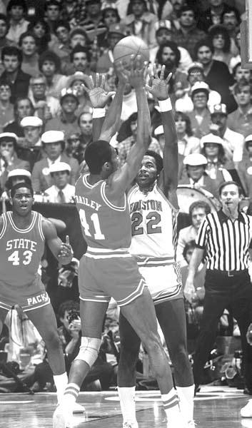68 Seeds History At-Large Selections history Photo by Rich Clarkson/NCAA Photos Houston s Clyde Drexler () was smooth on the court as he helped Houston advance to the 98 championship game.