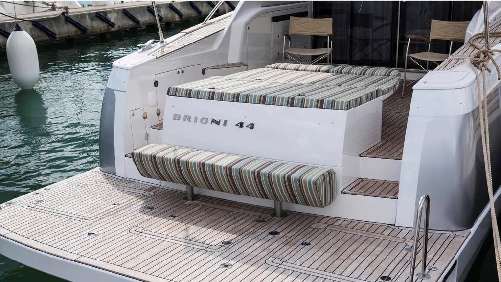 Brioni is presenting new model in 2015 Brioni 44+ Company was founded in 2006 with determination to build reliable, easy to handle, fast, but economic 44 footer, that offers you luxury of your home.