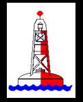 15. A buoy painted with red and white vertical stripes is a: a.) Hazard marker b.) Starboard-hand buoy c.) Fairway buoy d.) Control buoy 16. What do range day beacons indicate? a.) Location of firing ranges b.