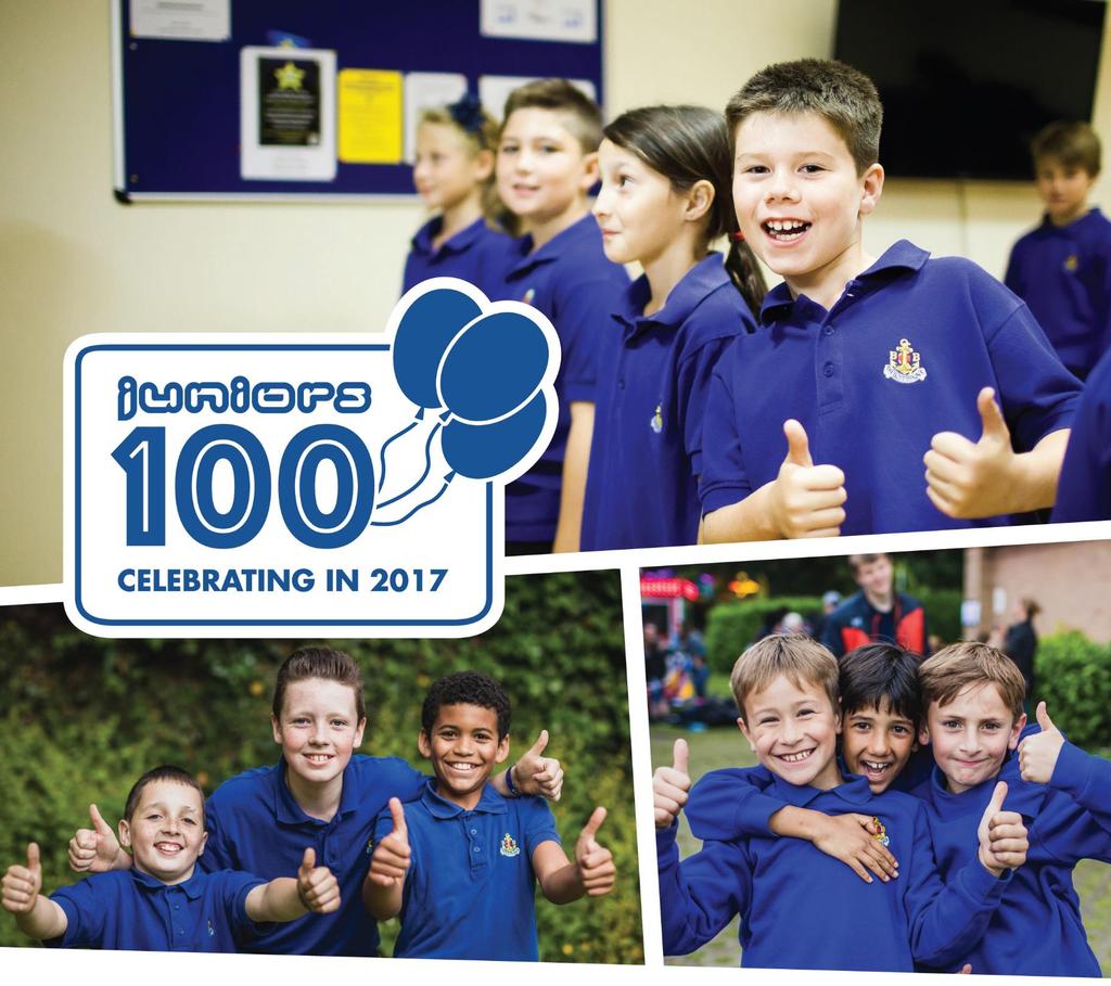Juniors 100 Challenge The Juniors 100 Challenge consists of 100 Challenges which Juniors are encouraged to complete during the calendar year, up to 31st December 2017 and including any that they may