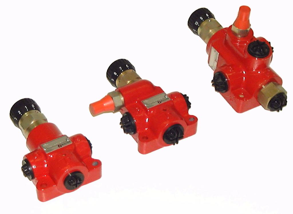 Flow Control Valves Series MTK, MTQ, MTC MTQ... MTC... robust, uncomplicated, reliable these valves do not require maintenance. This lowers costs and reduces the risk of a system failure.