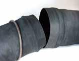 Tube: Black synthetic rubber Reinforcement: Plies of polyester tire cord Cover: Green weather and abrasion resistant rubber supplied with integral tapered rubber nozzle built into end.