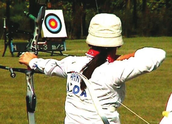 TOTAL ARCHERY head, as well as anchoring the rib cage, it should be kept in as natural a position as possible. This will provide for the strongest and most stable configuration.