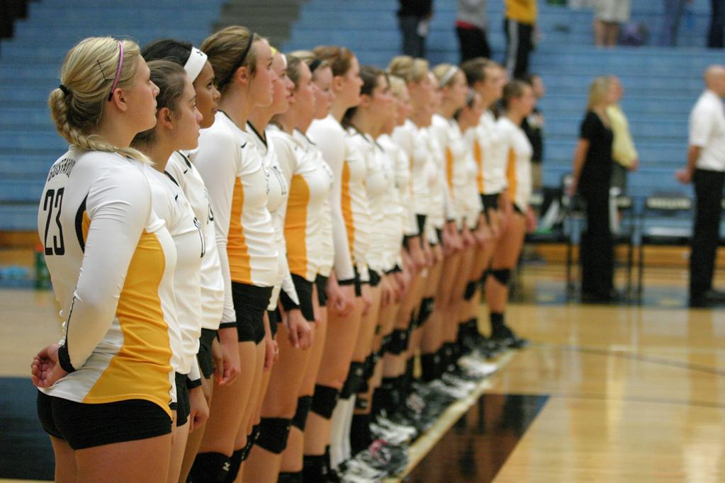 GUSTAVUS RECORD WHEN... At home... 0-1 On the road... 0-2 Neutral site... 6-4 In three-set matches... 0-5 In four-set matches... 3-2 In five-set matches... 3-0 Winning set one... 6-1 Loses set one.