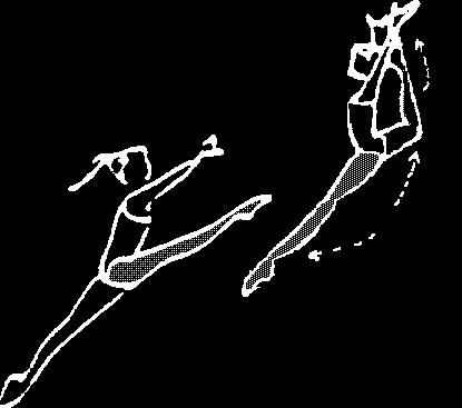 Fouetté Fouetté with split leap ½ turn passing one leg bent over the other ½ turn passing