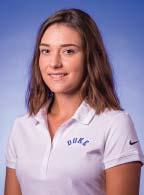 MEET THE BLUE DEVILS Ana Belac 5-3 Freshman Portoroz, Slovenia (Gimnazija Piran) Summer of 2016: Placed tied 29th with rounds of 76 and 73 at the European Ladies Amateur Championship helped lead