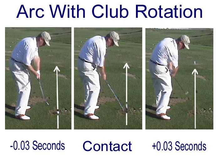 Most golfers are too focused on hitting the ball with the clubhead, rather than swinging the whole club.