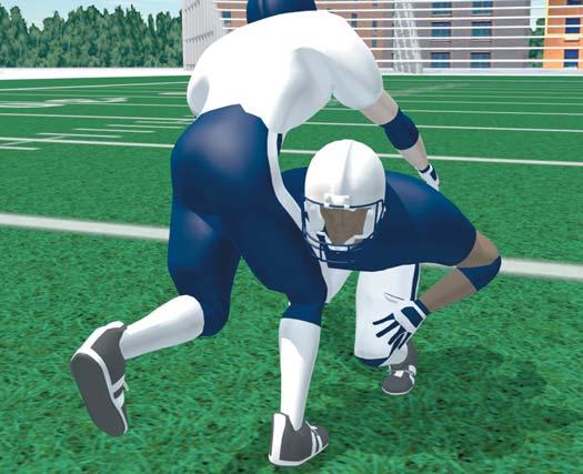 OFFENSIVE SKILLS S E C T I O N I I I RUNNING BACKS RECEIVING THE PITCH Turn body and sprint to sideline. Look back for pitch, keeping eyes on the ball.