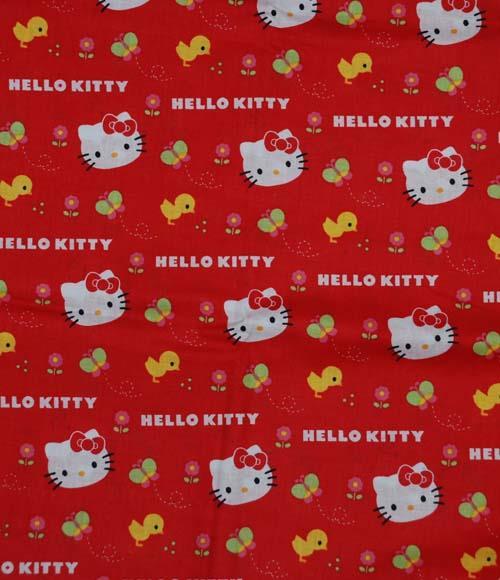 bottom of the page) Hello Kitty with Butterflies Red