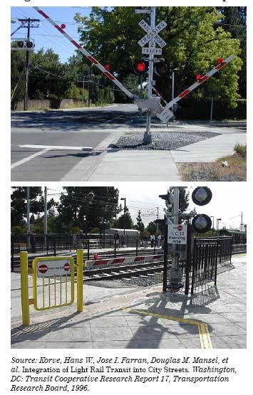 Figure 4 Pedestrian Automatic Gate Examples below shows an example of two different automatic pedestrian gate applications.