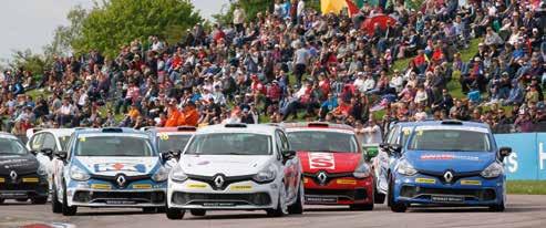 The eries UK Clio Cup The Renult UK Clio Cup is prt of big linege in UK Motorsport, s French mnufcturer celebrted 40 yers of rcing on our shores in 2014.