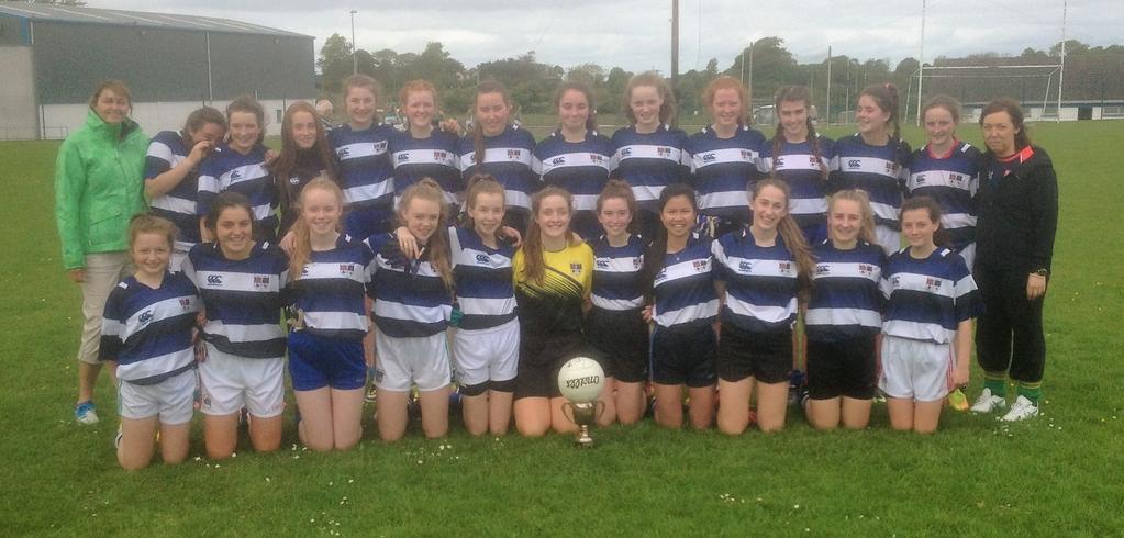 Page 16 Under 16 Ladies County Final The first ever ladies team to represent Crescent took to the field as rank underdogs in this final.