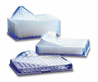 WebSeal Plate+ Glass Coated Microplates High quality polypropylene microplates coated with 200nm thick layer of silicone dioxide Plate+ provides microplates with a chemical resistance similar to