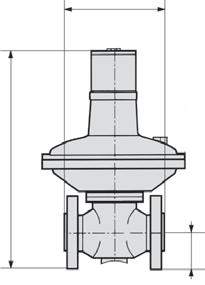 10% pressure deviation of full scale ir consumption without constant bleed djustment manual by turning the spindle under the cover of the spring cage Relieving function non-relieving