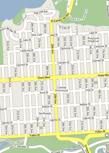 APPENDIX A PROJECT AREA MAP 25 th Avenue