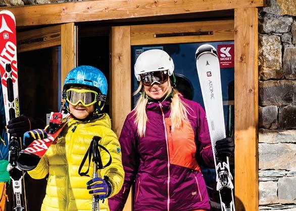 is for experienced, demanding skiers looking to maximize